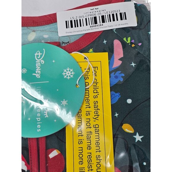 NEW!! Little Sleepies Limited edition Disney Christmas Parade Zippy Size 12-18 m - Picture 2 of 3